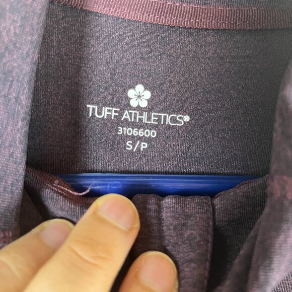 Tuff Sweater Womens Size Small Purple Zipper Pockets Yoga Jacket - Picture 6 of 7